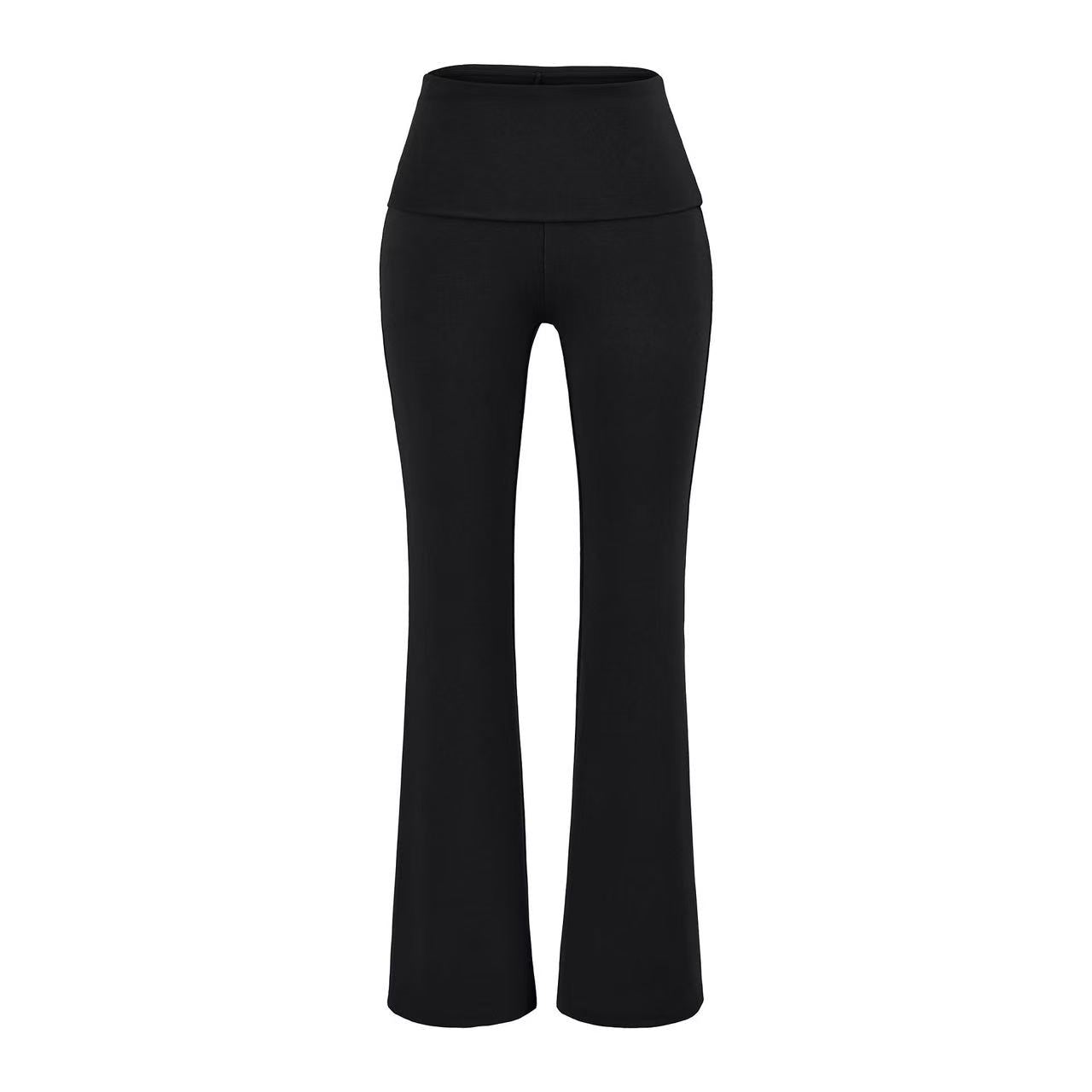Soft Fold-over Pants