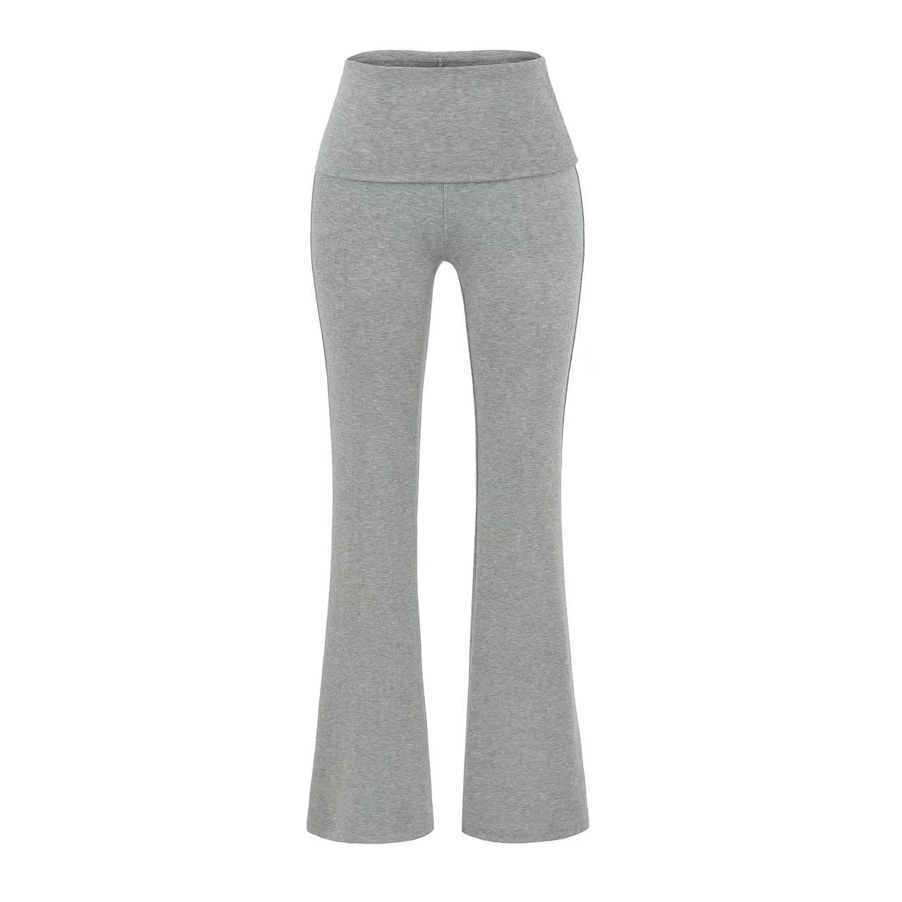 Soft Fold-over Pants