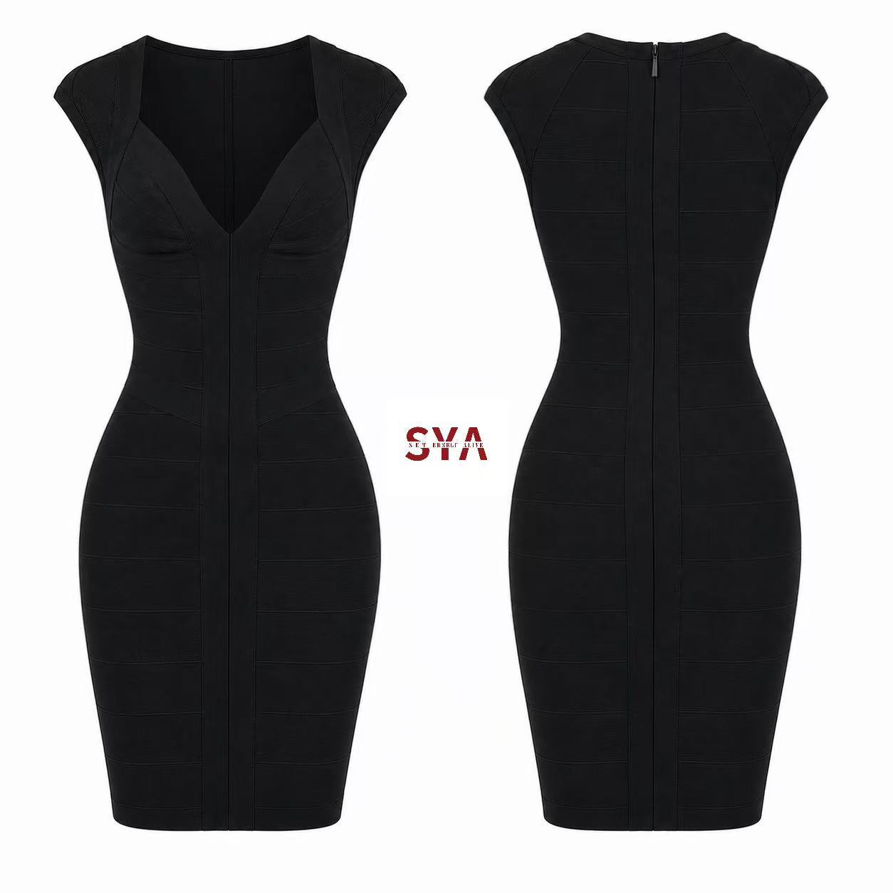 "The Muse" Hourglass Mini Dress