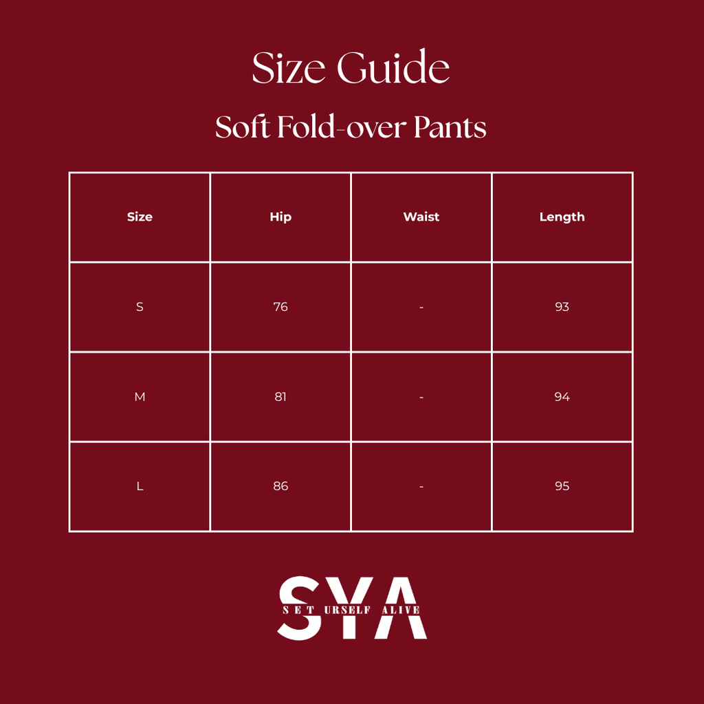 Soft Fold-over Pants